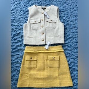 COPY - J Crew Tweed Set size 8. NWT